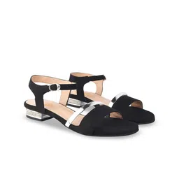 Shoetopia Embellished Party Kitten Sandals-image-97