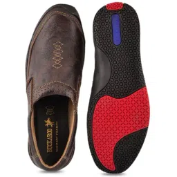 BCK by Buckaroo Men's BRENT Brown Casual Slip-Ons image 5