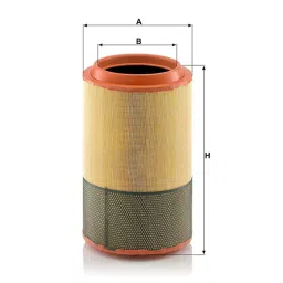 MANN C 27 1050 Air Filter Cylindrical image 2