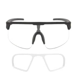 Ted Smith Transparent Photochromic Wraparound Unisex Sunglasses image 4