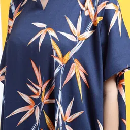 House of Kaftan Women Ethnic Motifs Printed Regular Kurta with Trousers image 4