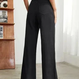 BAESD Women Straight Fit High-Rise Stretchable Jeans image 5