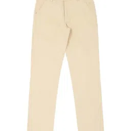Gini & Jony Kids Beige Cotton Trousers-picture-21