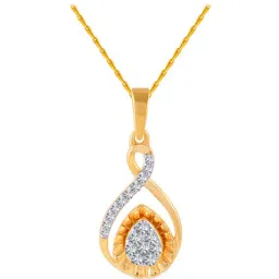 P.C. Chandra Jewellers 18 kt Gold & Diamond Pendant-picture-16
