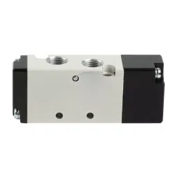 Panacea Technology 1/8 inch 5/2 Way 24 VDC Single Solenoid Valve Exterior Control 4A110-06-picture-11