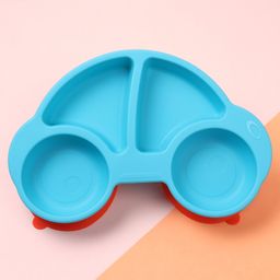 fab n funky Silicone Four  Compartmented Car Plate - Blue-picture-29