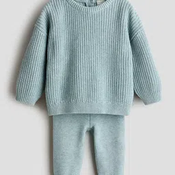 H&M Boys 2-Piece Pure Cotton Knit Set-picture-12