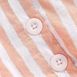 M'andy Sleeveless Abstract Printed Jumpsuit - Orange image 4