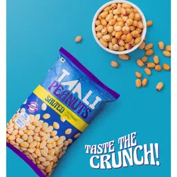 taali foods Taali Roasted Salted Peanuts Pack of 4 - 160 g Each image 4