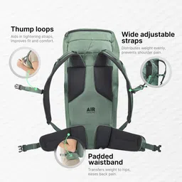 quechua BACKPACK MH100 35L image 4