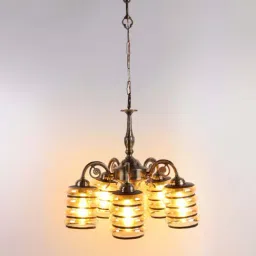 DecorativeRay Golden Chandiler - Set of 1-image-17