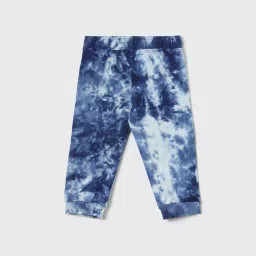 Juniors by Lifestyle Boys Blue Cotton Solid Track Pants image 2