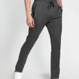 Arrow New York Grey Regular Fit Joggers image 4