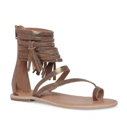 Tao Paris Women's IVY NEW Bronze Gladiator Sandals image 2