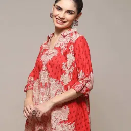 Biba Red Printed Shirt image 4