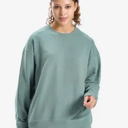 Domyos by Decathlon Green Plain Sweatshirt-image-30