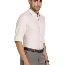 Turtle Beige Slim Fit Shirt image 4