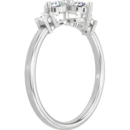 Sparkles 14k (585) White Gold 4 Stone Lab Grown Diamond for Women image 2