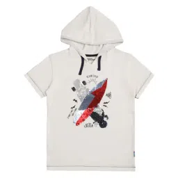 lil tomatoes Li'l Tomatoes Kids White Embellished T-Shirt-picture-37