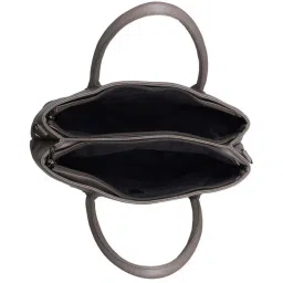 Toteteca Minimal Grey Solid Medium Shoulder Handbag image 4