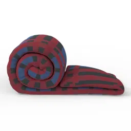 NAUTICA Pacific Coast Red & Blue Cotton 160 TC Single Comforter image 4