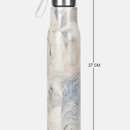 Living Scapes by Pantaloons Peach Steel Water Bottles (0.75 L) image 4