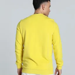 Puma Yellow Regular Fit Sweatshirt image 2