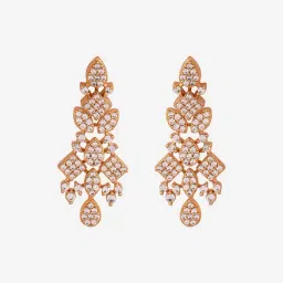 Kushal's Fashion Jewellery White Golden Set for Women image 3