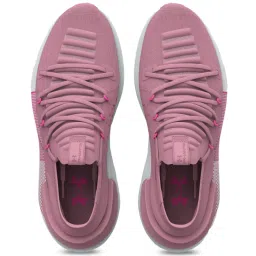 Under Armour Women's HOVR Phantom 3 Pink Running Shoes image 4