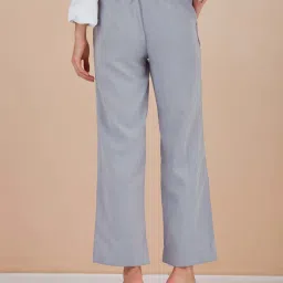 Latin Quarters Grey Regular Fit Trousers image 2