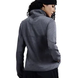 Converse Black Popover Half-Zip Regular Fit Top image 2