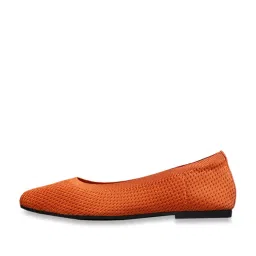 Neemans Women's Orange Flat Ballets image 2