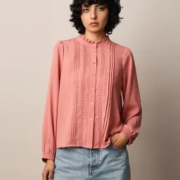 Only Peach Lace Top image 2