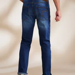 Being Human Blue Regular Fit Distressed Jeans image 2