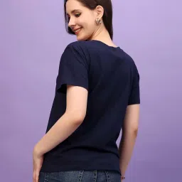 Cation Navy Plain Top image 2