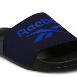 Reebok Men's Swim Fulgere Navy Slides image 4