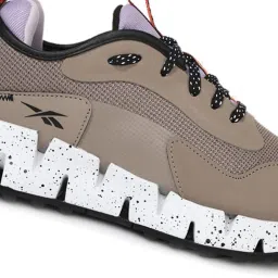 Reebok Women's Zig Dynamica Adventure Grey Running Shoes image 4