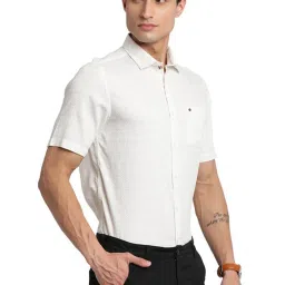 Turtle Beige Cotton Slim Fit Shirt image 4