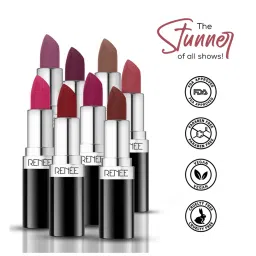 RENEE Stunner Matte Lipstick Brave Heart - 4 gm image 4