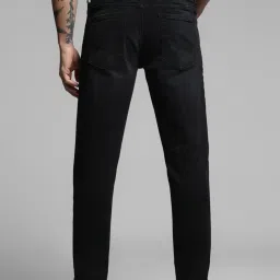Jack & Jones Black Cotton Slim fit Denim Jeans image 2