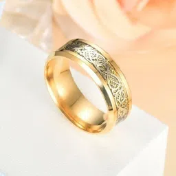 Lila Set Of 4 Stainless Steel Thumb Finger Rings-picture-10