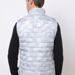 GAP Grey Regular Fit Abstract Jacket image 2