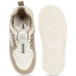 Truffle Collection Kids White & Beige Sneakers image 4