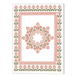 nestroots White & Pink 1 Piece Canvas Other Wall Paintings image 5