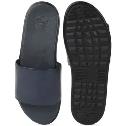 Rare Rabbit Men's Navy Slides image 3
