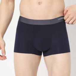 UnderJeans by Spykar Navy Regular Fit Trunks-picture-6