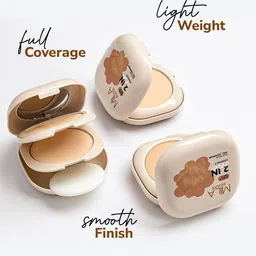 MILA BEAUTE Glow & Matte 2 In 1 Compact SPF15 - 18 g - Sand 04 image 4