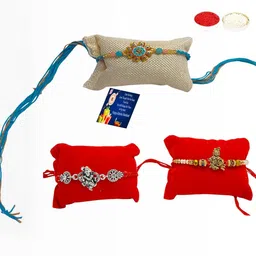 Vrinde Wraparound Rakhi image 2