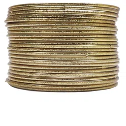 OOMPH Set Of 24 Gold Shimmer Bangles image 4