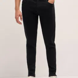 The Bear House Black Solid Skinny Fit Casual Jeans-image-43